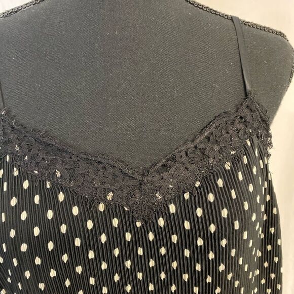 #154 FREE PEOPLE Dot Print Crinkle Slip Dress - Picture 8 of 9